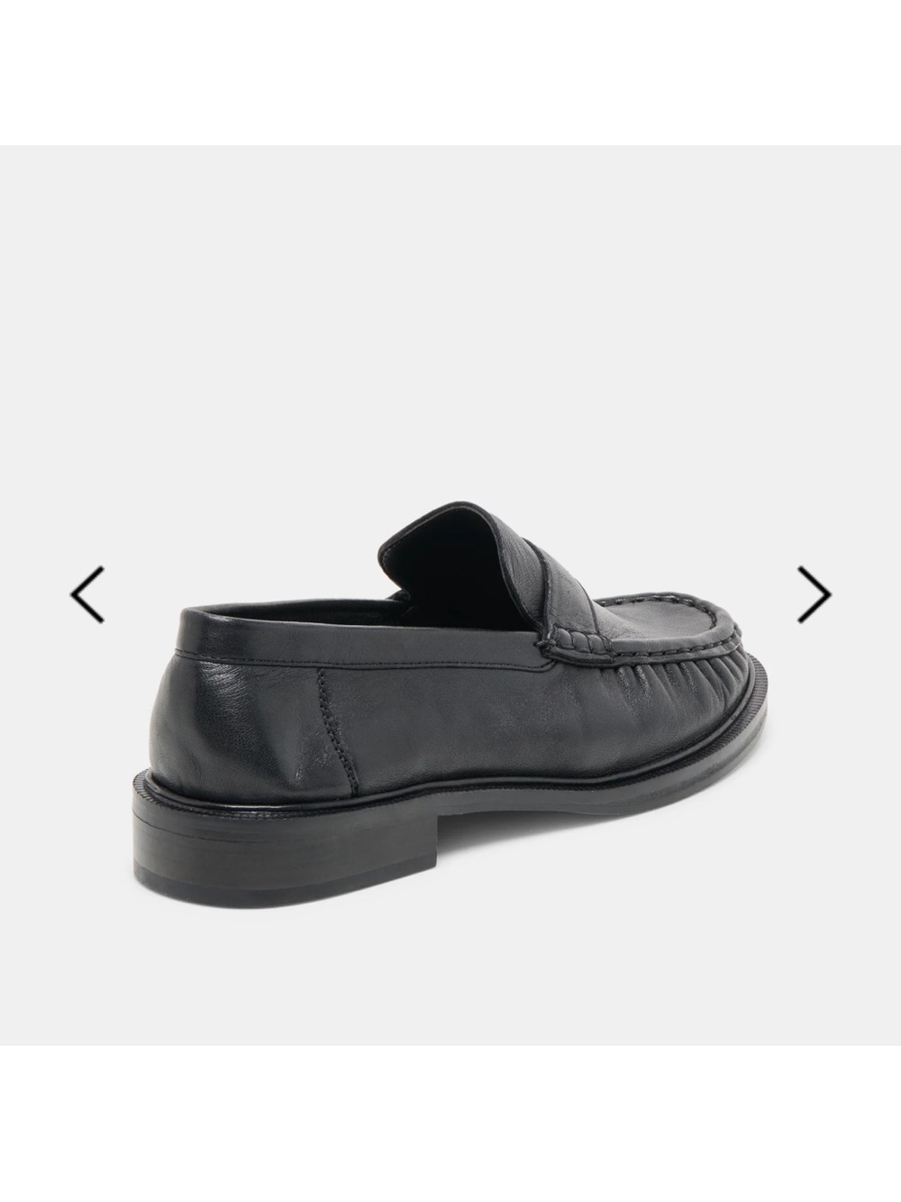 NWT Dolce Vita Bodi Loafers in Black Leather - Picture 5 of 11